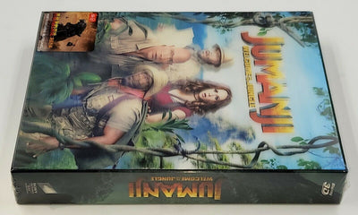 JUMANJI WELCOME TO THE JUNGLE [2D + 3D] Blu-ray STEELBOOK [HDZETA] <LOW #007/300>