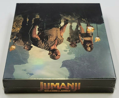 JUMANJI WELCOME TO THE JUNGLE [2D + 3D] Blu-ray STEELBOOK [HDZETA] <LOW #007/300>