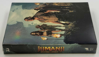 JUMANJI WELCOME TO THE JUNGLE [2D + 3D] Blu-ray STEELBOOK [HDZETA] <LOW #007/300>