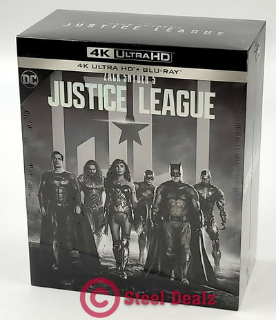 ZACK SNYDER'S JUSTICE LEAGUE [4K UHD + 2D] Blu-ray STEELBOOK BOXSET [MANTA LAB] 1-CLICK EDITION <#042/500>