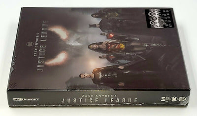 ZACK SNYDER'S JUSTICE LEAGUE [4K UHD + 2D] Blu-ray STEELBOOK [MANTA LAB] DOUBLE LENTICULAR