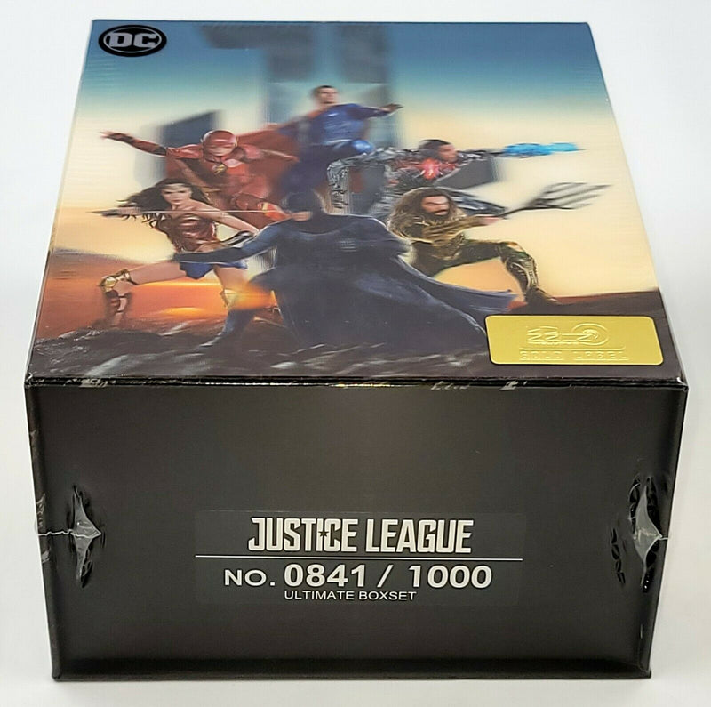 JUSTICE LEAGUE [4K UHD + 3D + 2D] Blu-ray STEELBOOK BOXSET [HDZETA] 1-CLICK EDITION **PLEASE READ DESCRIPTION**