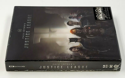 ZACK SNYDER'S JUSTICE LEAGUE [4K UHD + 2D] Blu-ray STEELBOOK [MANTA LAB] LENTICULAR