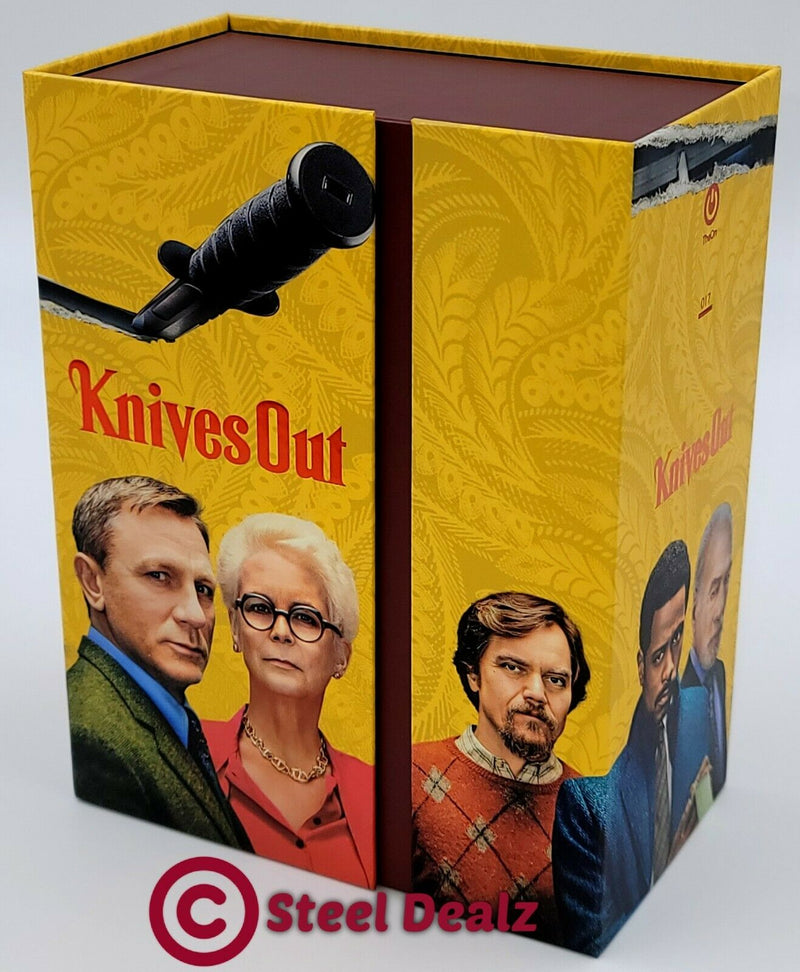 KNIVES OUT (EMPTY BOXSET) **NO STEELBOOKS / NO BLU-RAY DISCS** [KIMCHIDVD]