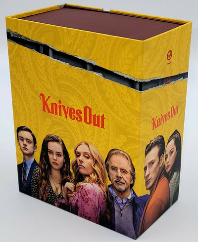 KNIVES OUT (EMPTY BOXSET) **NO STEELBOOKS / NO BLU-RAY DISCS** [KIMCHIDVD]