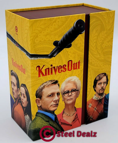 KNIVES OUT (EMPTY BOXSET) **NO STEELBOOKS / NO BLU-RAY DISCS** [KIMCHIDVD]