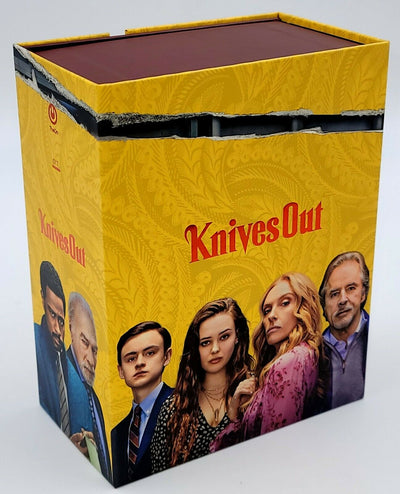 KNIVES OUT (EMPTY BOXSET) **NO STEELBOOKS / NO BLU-RAY DISCS** [KIMCHIDVD]