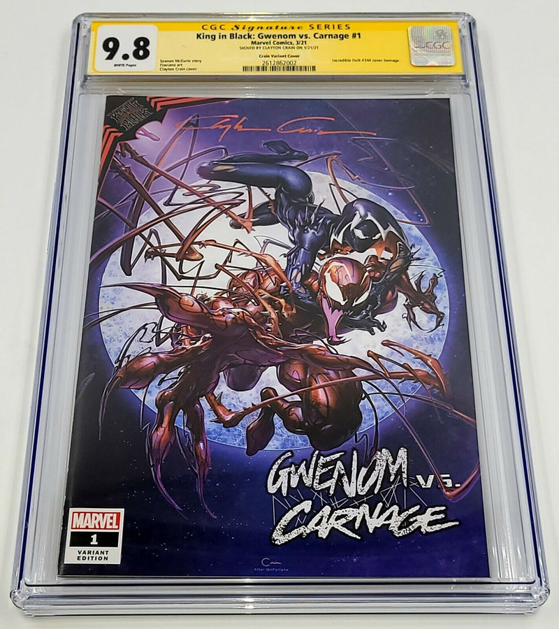 KING IN BLACK: GWENOM vs CARNAGE 