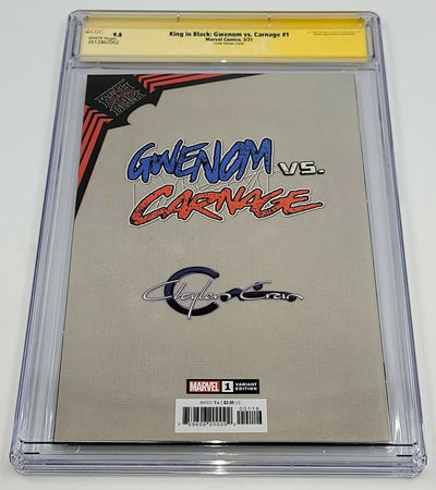 KING IN BLACK: GWENOM vs CARNAGE #1 (CLAYTON CRAIN COVER) SS CGC 9.8