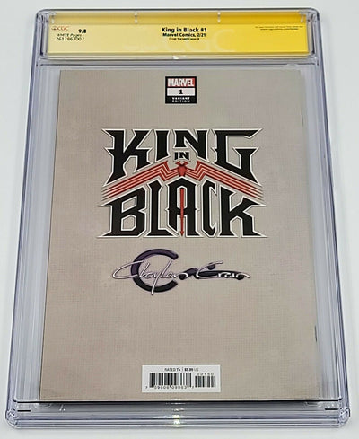 KING IN BLACK #1 CLAYTON CRAIN VIRGIN VARIANT COVER B CGC SS 9.8