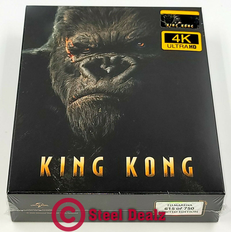 KING KONG [4K UHD + 2D] Blu-ray STEELBOOK [FILMARENA] XL FULLSLIP