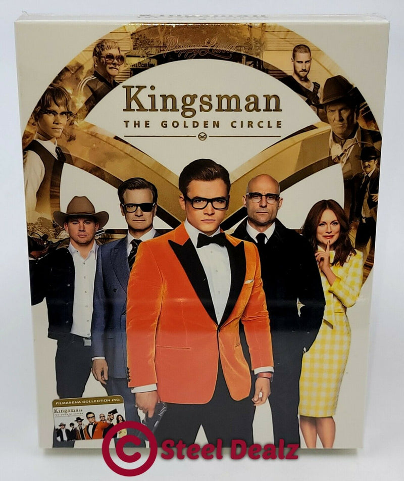 KINGSMAN: THE GOLDEN CIRCLE Blu-ray STEELBOOK [FILMARENA] FULLSLIP <LOW 