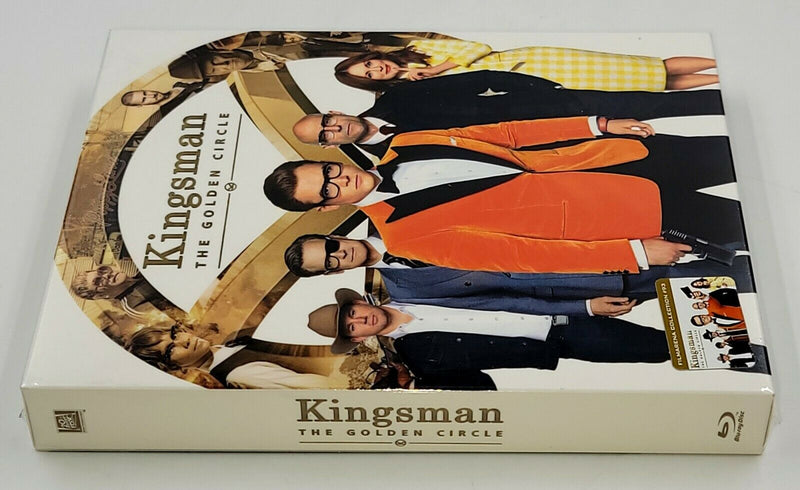 KINGSMAN: THE GOLDEN CIRCLE Blu-ray STEELBOOK [FILMARENA] FULLSLIP <LOW 