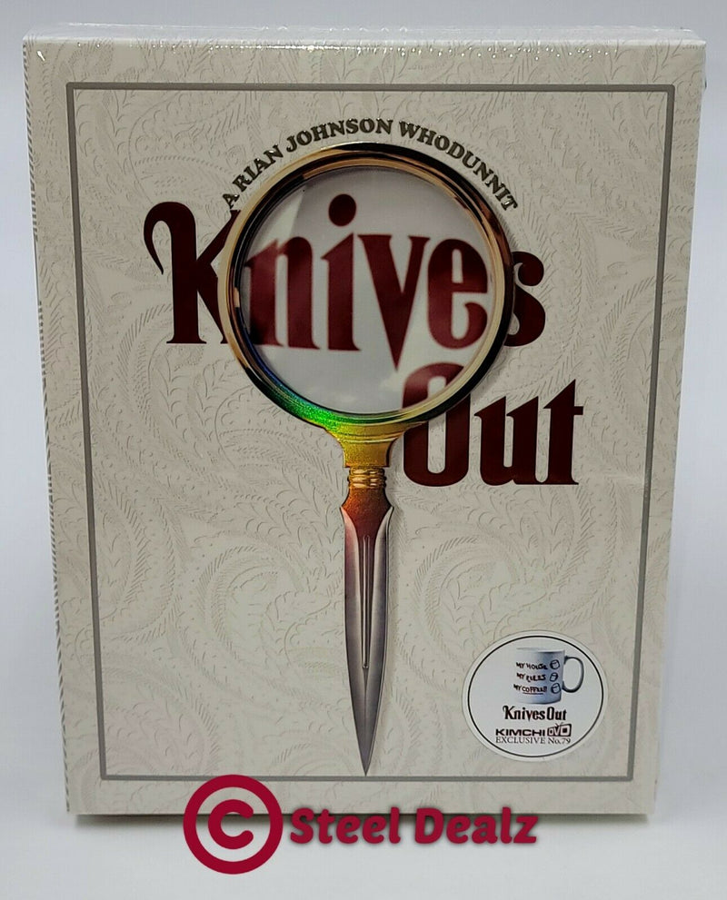 KNIVES OUT [4K UHD + 2D] Blu-ray STEELBOOK [KIMCHIDVD] FULLSLIP A2