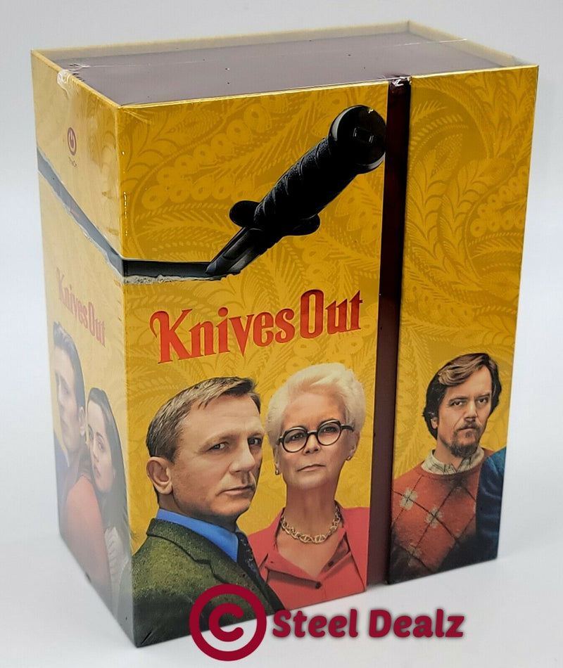 KNIVES OUT [4K UHD + 2D] Blu-ray STEELBOOK BOXSET [KIMCHIDVD] 1-CLICK EDITION <LOW 