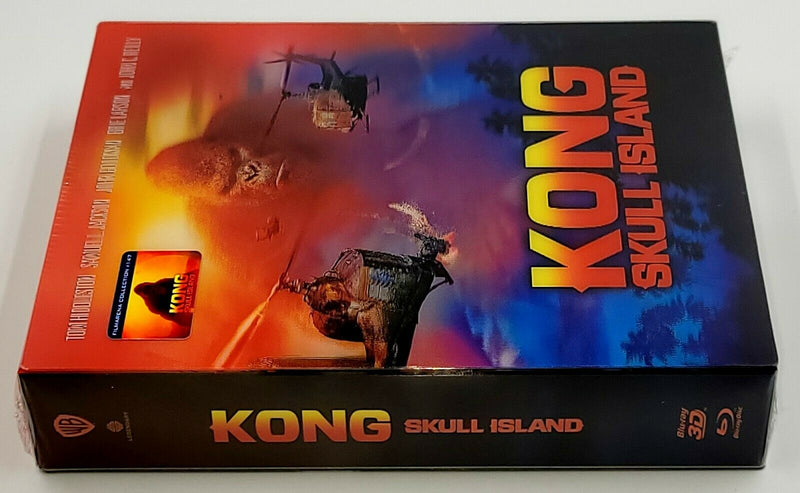 KONG: SKULL ISLAND [2D + 3D] Blu-ray STEELBOOK [FILMARENA] XL LENTICULAR <