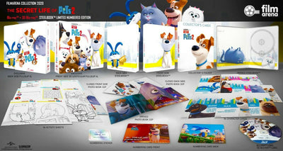 THE SECRET LIFE OF PETS 2 [2D + 3D] Blu-ray STEELBOOK [FILMARENA] XL LENTICULAR <LOW #051/300>