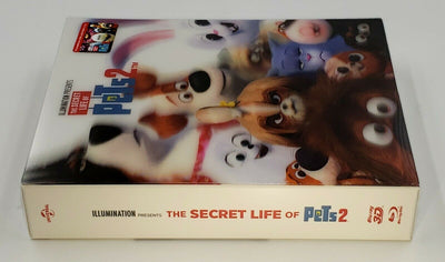 THE SECRET LIFE OF PETS 2 [2D + 3D] Blu-ray STEELBOOK [FILMARENA] XL LENTICULAR <LOW #051/300>