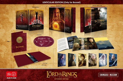 LORD OF THE RINGS TRILOGY 4K UHD Blu-ray STEELBOOK BOXSET [HDZETA] *PLEASE READ*