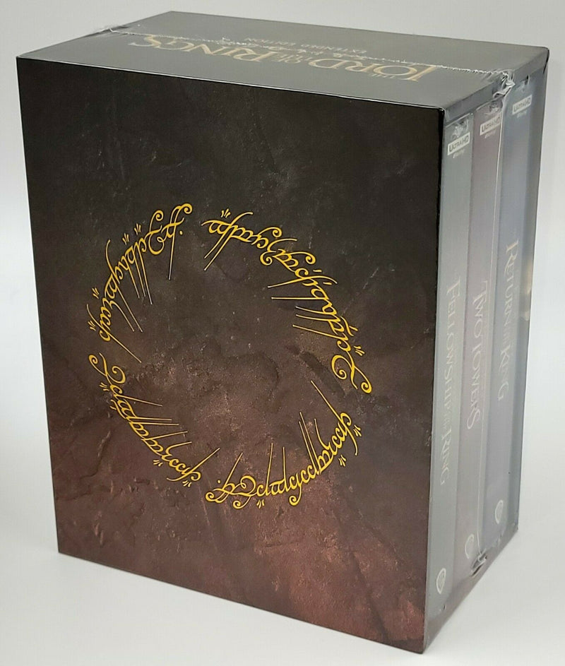 LORD OF THE RINGS TRILOGY 4K UHD Blu-ray STEELBOOK BOXSET [HDZETA] *PLEASE READ*