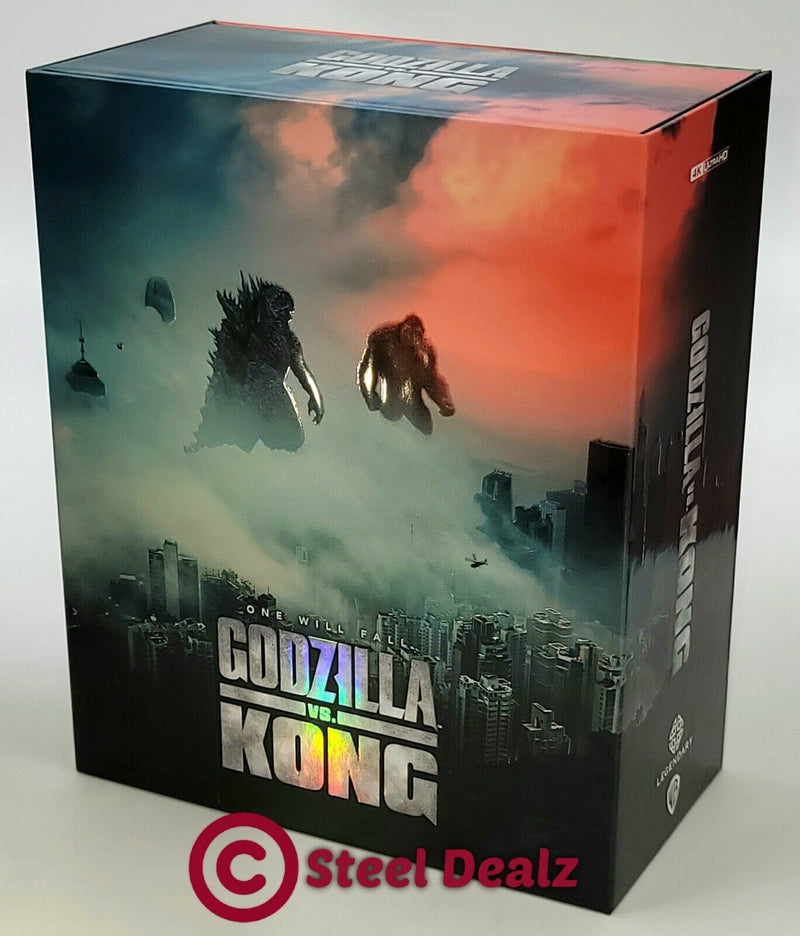 GODZILLA vs KONG (EMPTY BOXSET) **NO STEELBOOKS / NO BLU-RAY DISCS** [MANTA LAB]