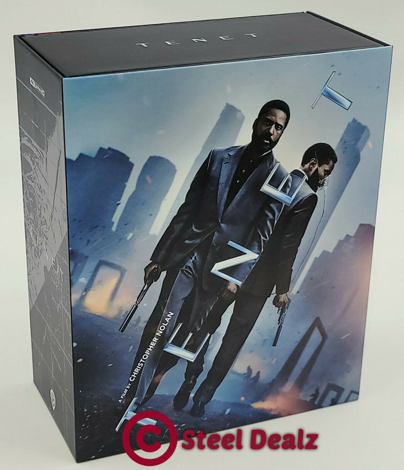 TENET (EMPTY BOXSET) **NO STEELBOOKS / NO BLU-RAY DISCS** [MANTA LAB]