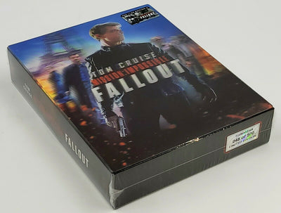 MISSION IMPOSSIBLE FALLOUT [2D + BONUS] Blu-ray STEELBOOK [FILMARENA] XL FULLSLIP <#048/500>