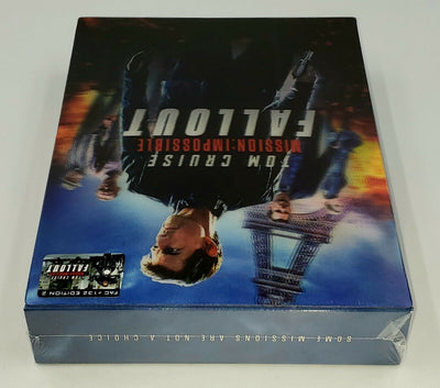 MISSION IMPOSSIBLE FALLOUT [2D + BONUS] Blu-ray STEELBOOK [FILMARENA] XL FULLSLIP <#048/500>