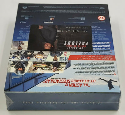 MISSION IMPOSSIBLE FALLOUT [2D + BONUS] Blu-ray STEELBOOK [FILMARENA] XL FULLSLIP <#048/500>