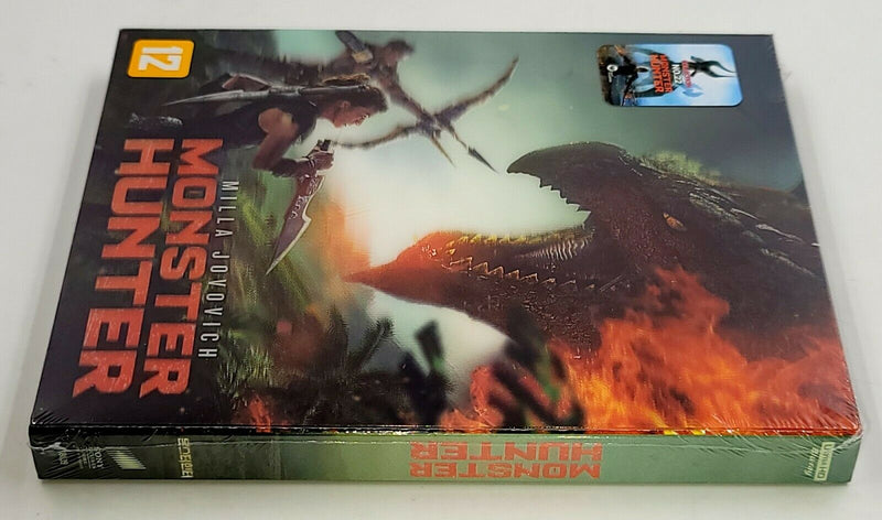 MONSTER HUNTER [4K UHD + 2D] Blu-ray STEELBOOK [THE WeET COLLECTION] LENTICULAR <