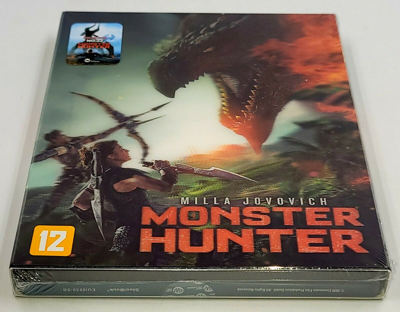 MONSTER HUNTER [4K UHD + 2D] Blu-ray STEELBOOK [THE WeET COLLECTION] LENTICULAR <