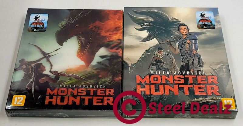 MONSTER HUNTER [4K UHD + 2D] Blu-ray STEELBOOK 1-CLICK SET [THE WeET COLLECTION] <