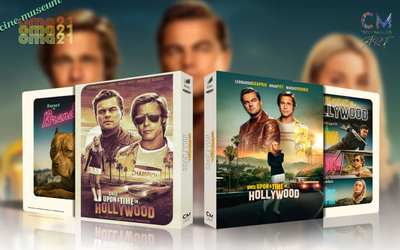 ONCE UPON A TIME IN HOLLYWOOD [4K UHD +2D] Blu-ray STEELBOOK [CINEMUSEUM] (#295/300) LENTICULAR