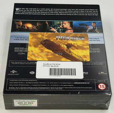 PITCH BLACK BLU-RAY STEELBOOK [FILMARENA] FULLSLIP <#048/500>