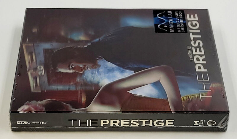 THE PRESTIGE [4K UHD +  2D] Blu-ray STEELBOOK [MANTA LAB]  DOUBLE LENTICULAR