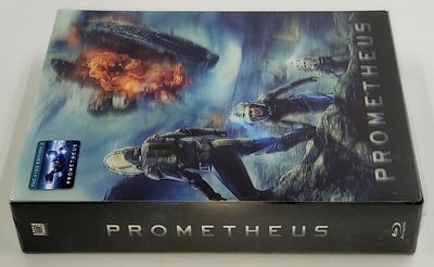 PROMETHEUS [2D + 3D] Blu-ray STEELBOOK [FILMARENA] XL DOUBLE LENTICULAR <#097/500>