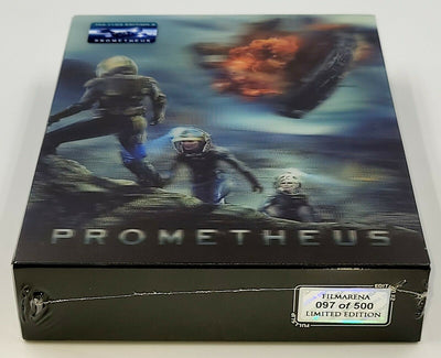 PROMETHEUS [2D + 3D] Blu-ray STEELBOOK [FILMARENA] XL DOUBLE LENTICULAR <#097/500>