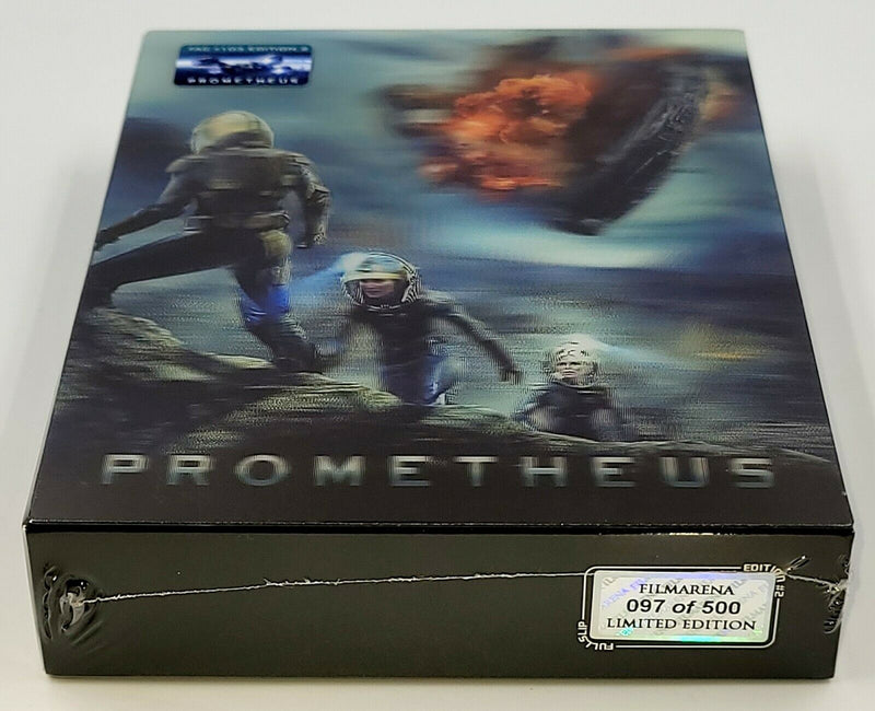 PROMETHEUS [2D + 3D] Blu-ray STEELBOOK [FILMARENA] XL DOUBLE LENTICULAR <