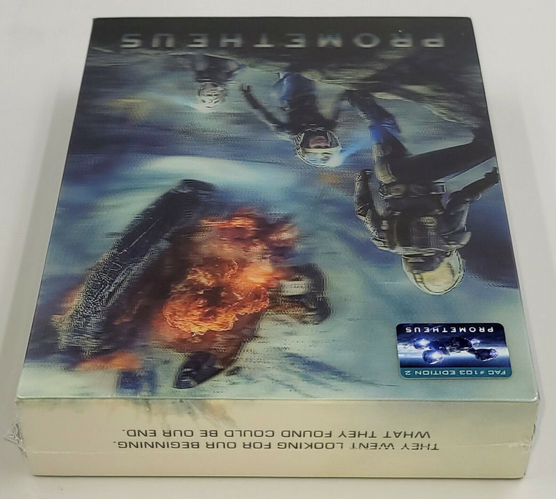 PROMETHEUS [2D + 3D] Blu-ray STEELBOOK [FILMARENA] XL DOUBLE LENTICULAR <