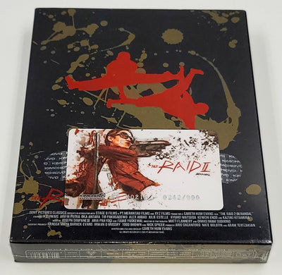 THE RAID II BERANDAL Blu-ray STEELBOOK [KIMCHIDVD] FULLSLIP BLACK VERSION LE