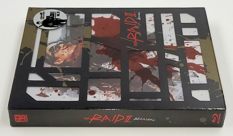 THE RAID II BERANDAL Blu-ray STEELBOOK [KIMCHIDVD] FULLSLIP BLACK VERSION LE