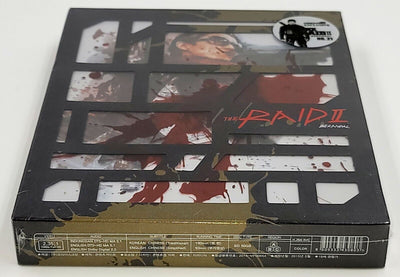 THE RAID II BERANDAL Blu-ray STEELBOOK [KIMCHIDVD] FULLSLIP BLACK VERSION LE