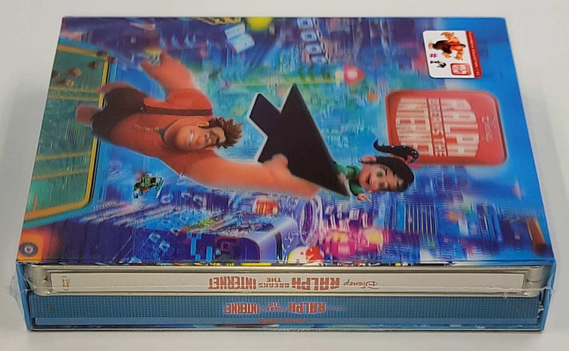 RALPH BREAKS THE INTERNET Blu-ray STEELBOOK [FILMARENA] XL DOUBLE LENTICULAR