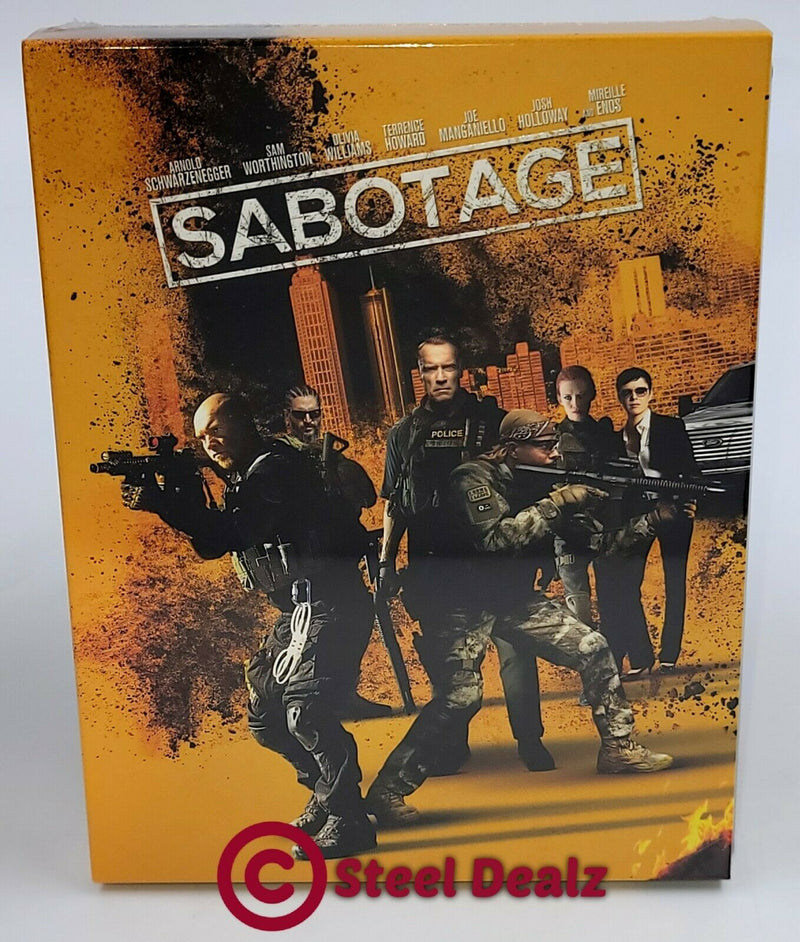 SABOTAGE Blu-ray STEELBOOK [FILMARENA] FULLSLIP