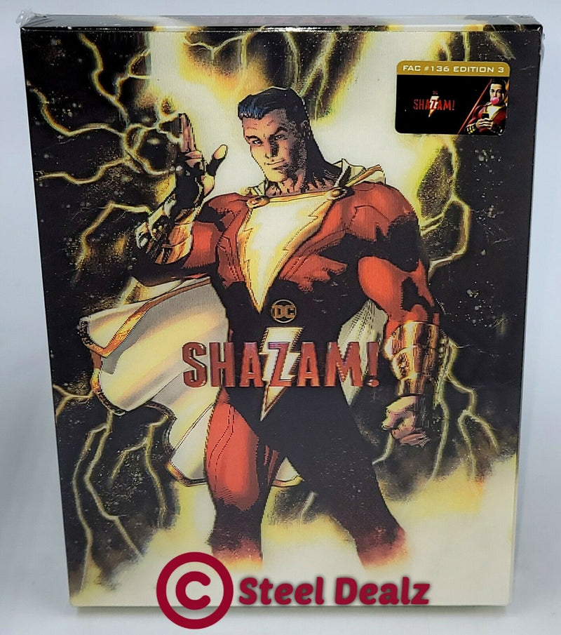 SHAZAM! Blu-ray STEELBOOK [FILMARENA] LENTICULAR