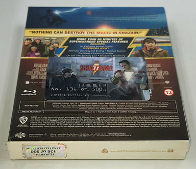 SHAZAM! Blu-ray STEELBOOK [FILMARENA] LENTICULAR