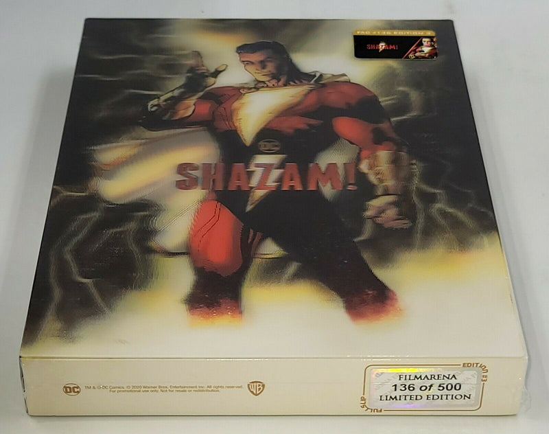 SHAZAM! Blu-ray STEELBOOK [FILMARENA] LENTICULAR