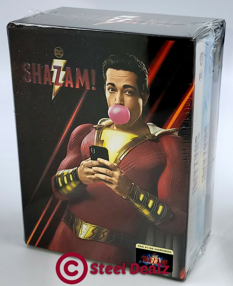 SHAZAM! [4K UHD + 3D + 2D] Blu-ray STEELBOOK SET [FILMARENA] HARDBOX EDITION <LOW 