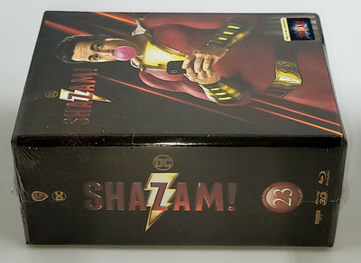 SHAZAM! [4K UHD + 3D + 2D] Blu-ray STEELBOOK SET [FILMARENA] HARDBOX EDITION <LOW #039/500>