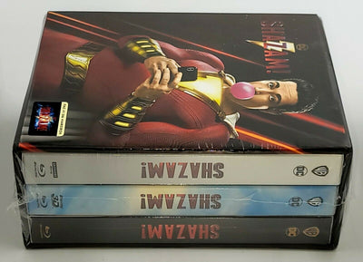 SHAZAM! [4K UHD + 3D + 2D] Blu-ray STEELBOOK SET [FILMARENA] HARDBOX EDITION <LOW #039/500>